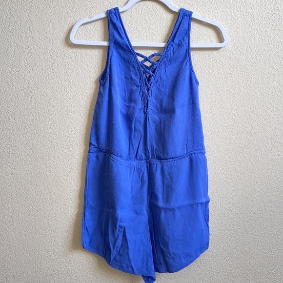 LA HEARTS tank top cross cross v neck romper in women’s size XS - Picture 3 of 9